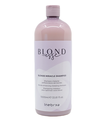 Inebrya Blond esse, Шампунь для блондированных волос, 1000 мл.