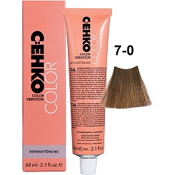 C:ehko Крем Color Vibration тонирующий для волос 7/0, блондин, 60 мл