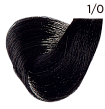 Inebrya Color, 1/0, черный, крем-краска, 100 мл. 