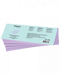 Kapous Полоски для депиляции фиолетовый 7*20 см.100 шт./уп