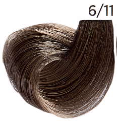 Inebrya Color, 6/11, темный блондин интенсивный пепельный, крем-краска, 100 мл.